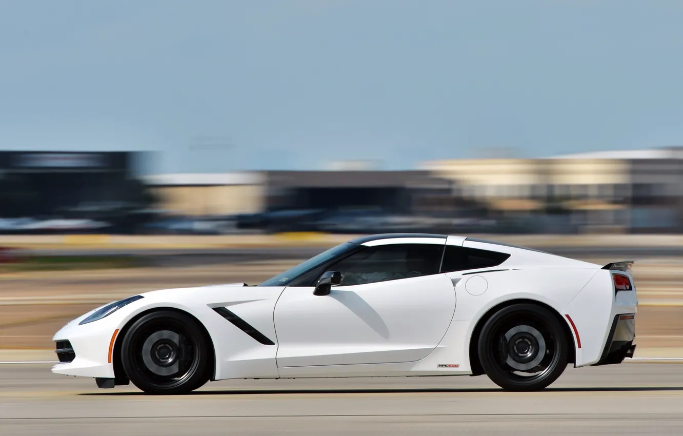 Фото обои corvette, tuning, Hennessey, Stingray, 2013, HPE500