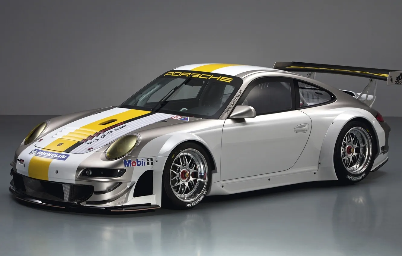 Фото обои Porsche 911, GT3, RSR