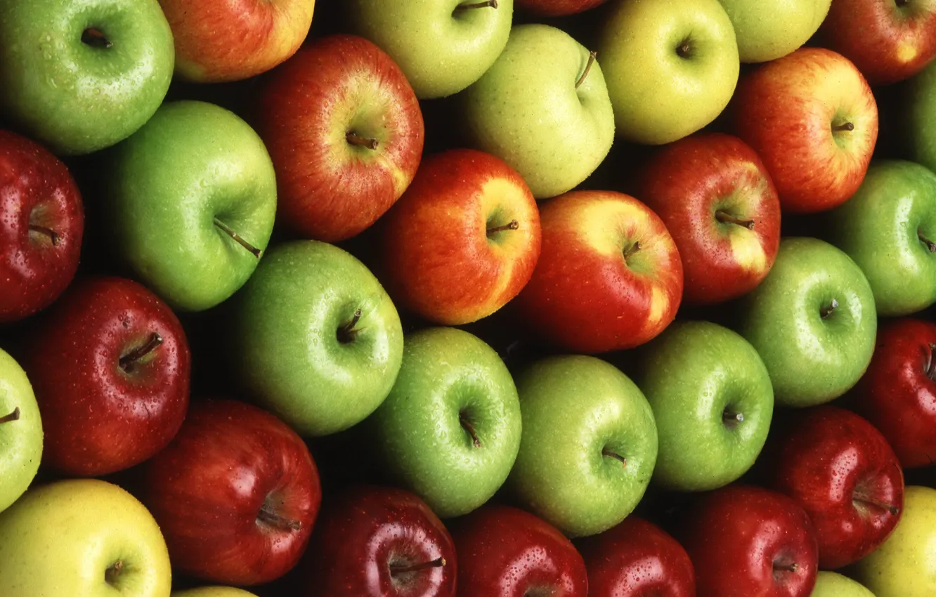 Фото обои яблоки, фрукты, продукты питания
