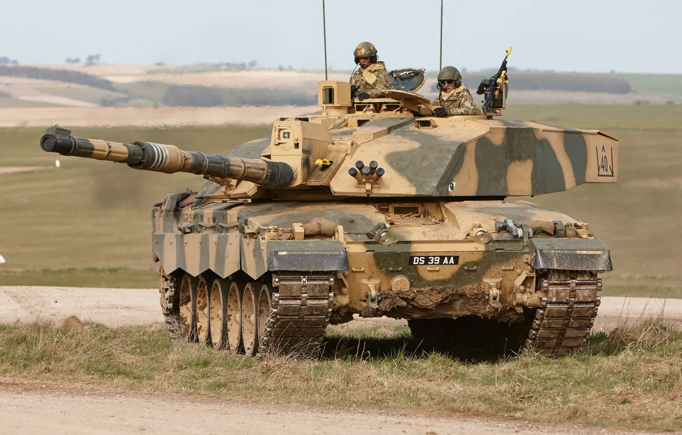 Фото обои танк, боевой, бронетехника, Challenger 2, «Челленджер 2»