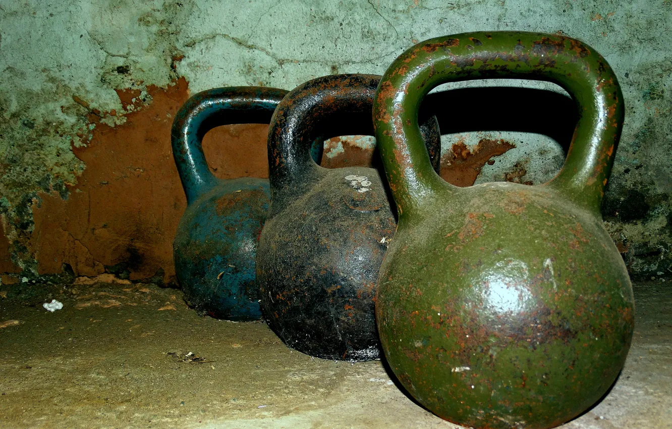 Фото обои железо, Шварценеггер, штанга, бодибилдинг, гиря, качалка, гантели, Протеин