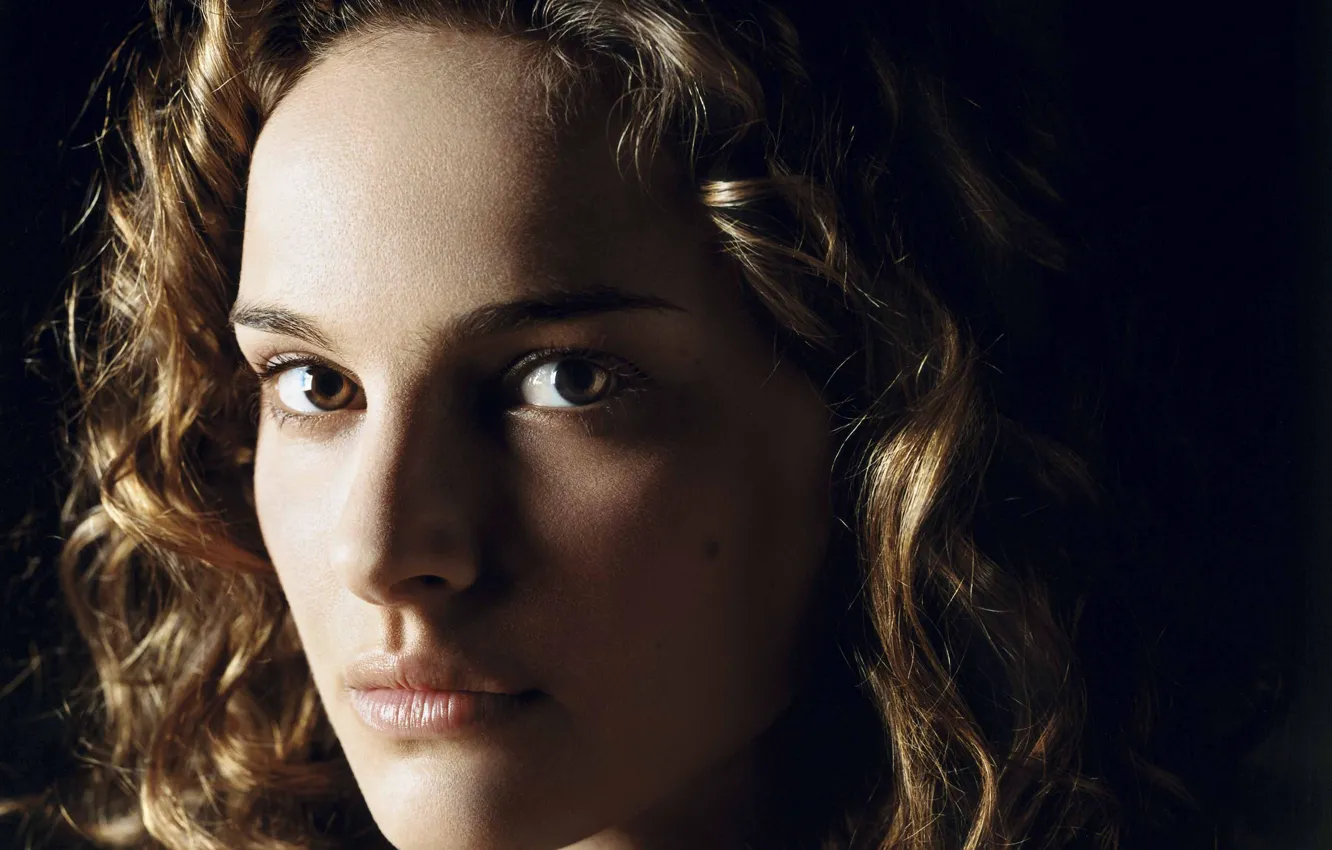 Фото обои портрет, актриса, Natalie Portman