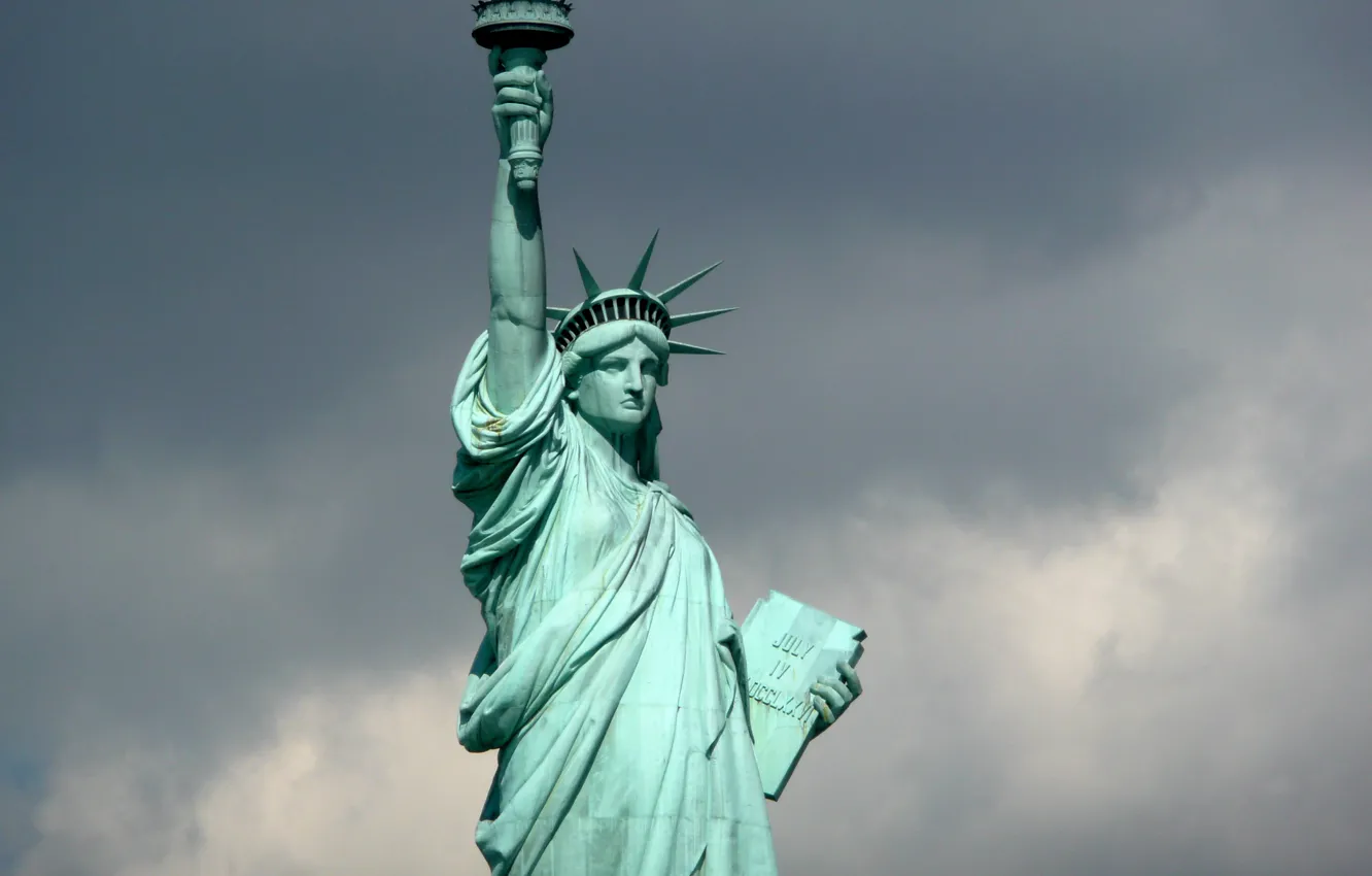 Фото обои USA, America, monument, Statue Of Liberty