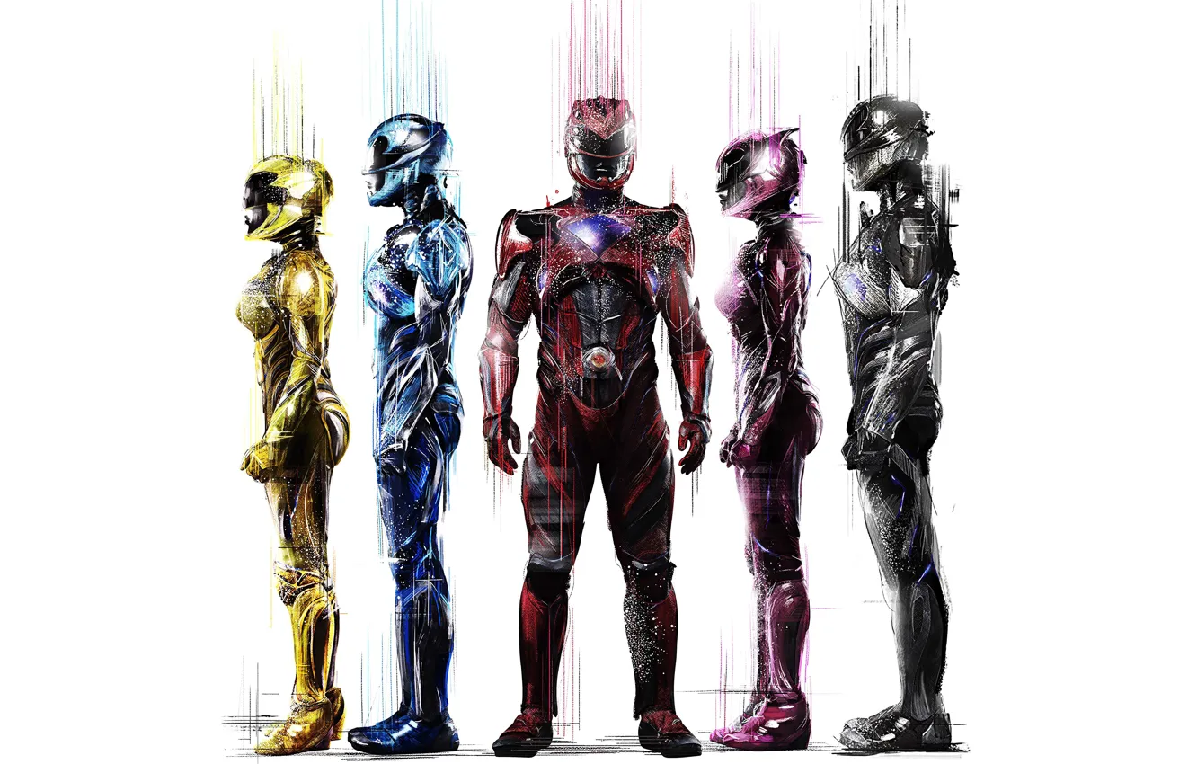 Фото обои cinema, movie, hero, film, suit, helmet, Power Rangers, yuusha