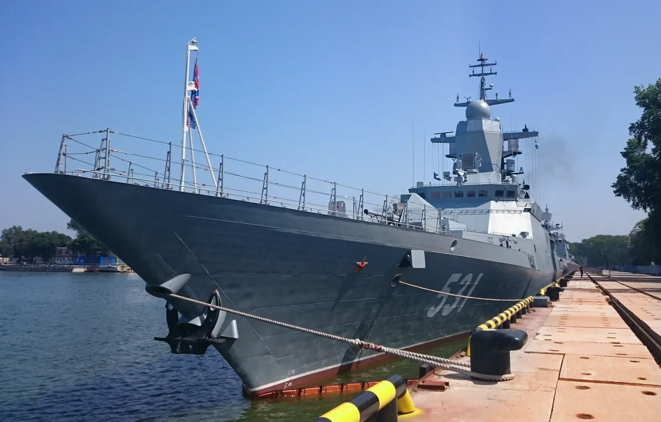Фото обои ВМФ, Корвет, сторожевой корабль, Балтийский Флот, &ampquot;Сообразительный&ampquot;