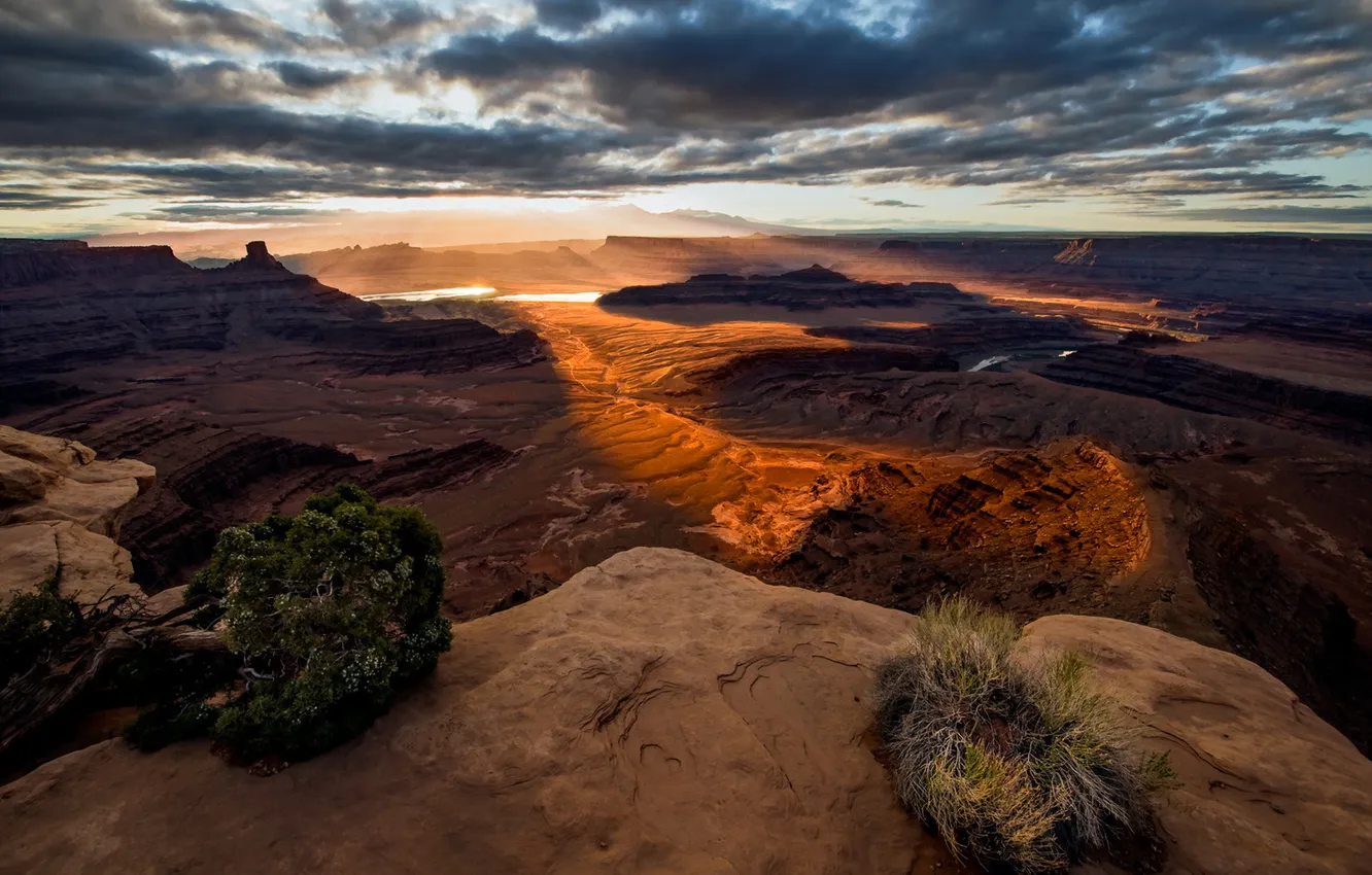 Фото обои пейзаж, горы, Canyonland Color