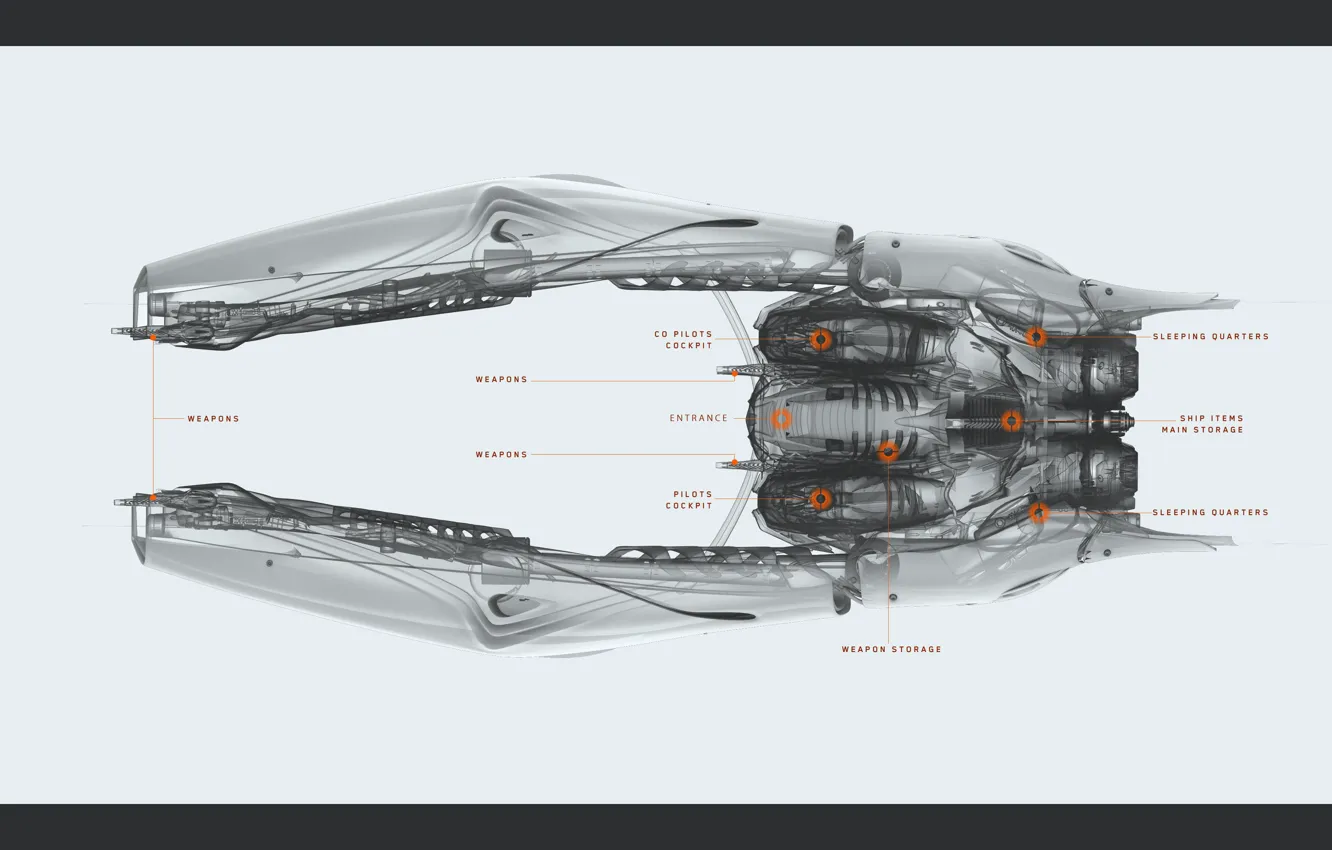 Фото обои Star Citizen, Space ship, Banu Defender