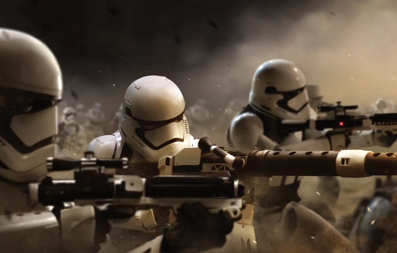 Фото обои Star Wars, Action, Fantasy, with, The, Wallpaper, Army, Force