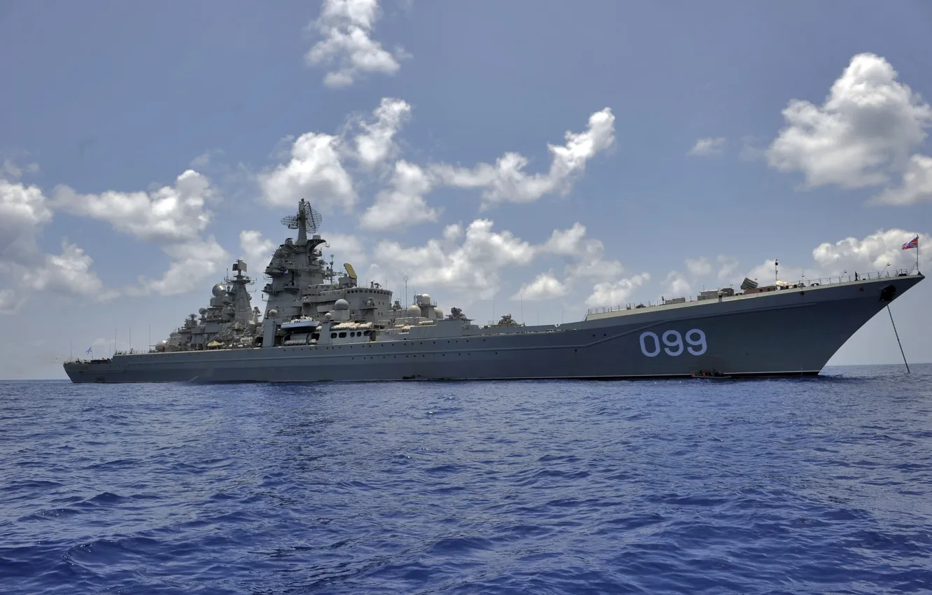 Фото обои Russia, nuclear, cruiser, Kamov, navy, Russian Navy, nuclear cruiser Russian, Shipwreck missiles