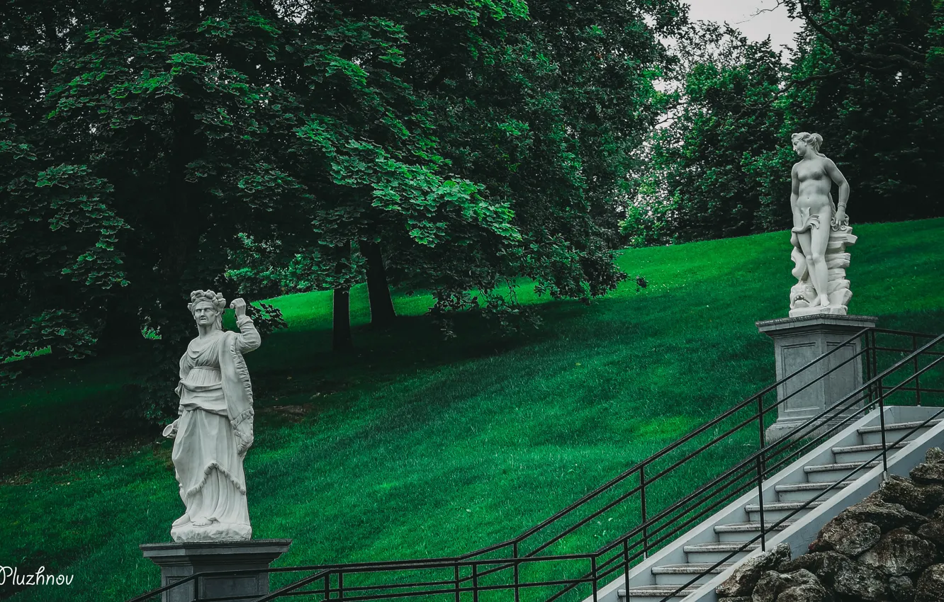 Фото обои пейзаж, город, россия, санкт-петербург, спб