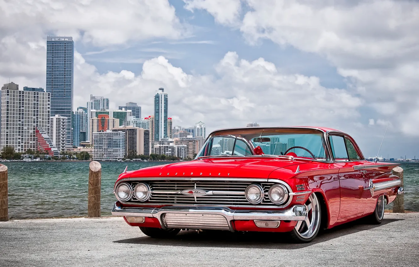 Фото обои тачки, 1960, chevrolet, cars, auto wallpapers, авто обои, авто фото, impala