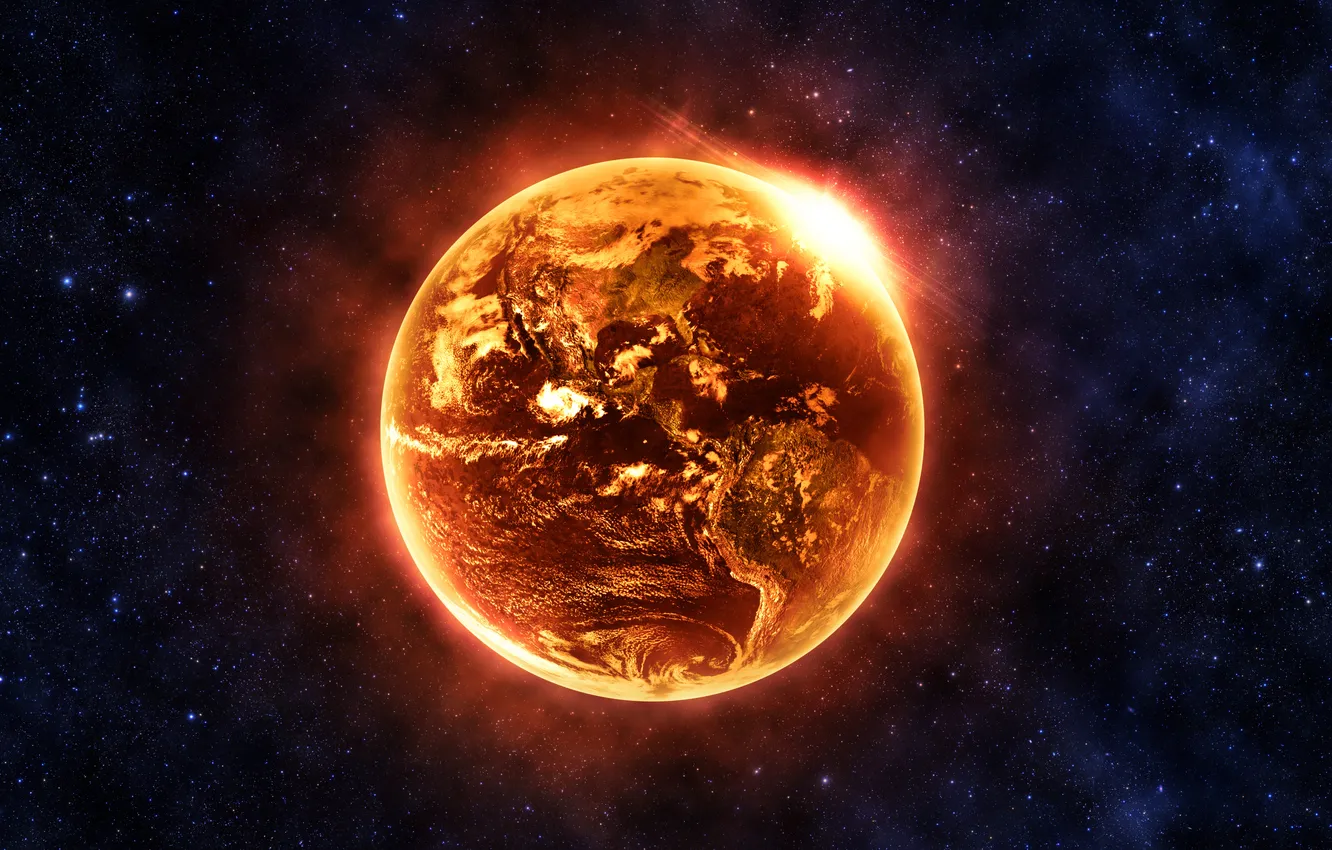 Фото обои concept, cataclysm, destroyed, danger, collision, catastrophe, collide