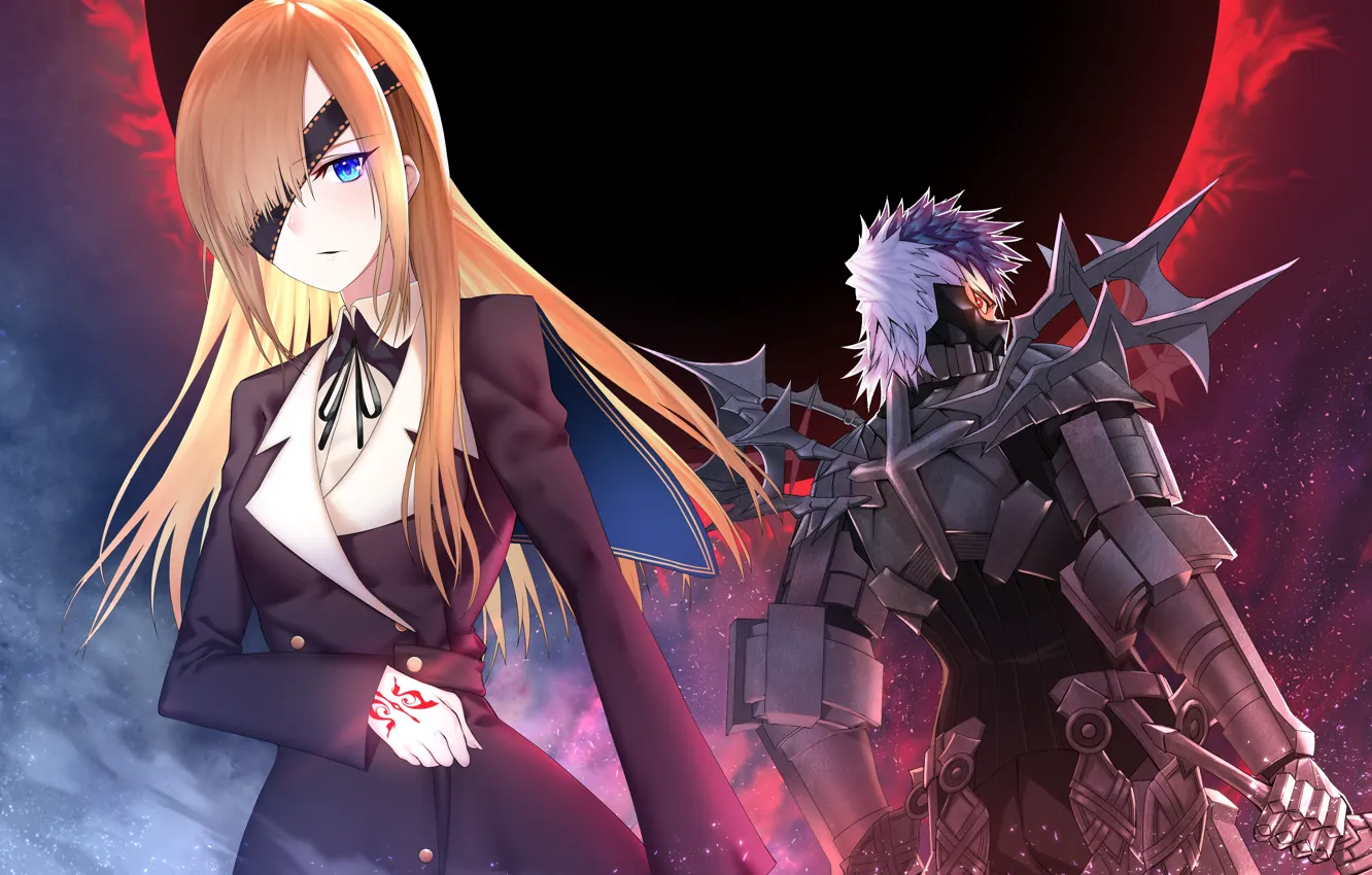 Фото обои девушка, рыцарь, Fate / Grand Order, Судьба великая кампания