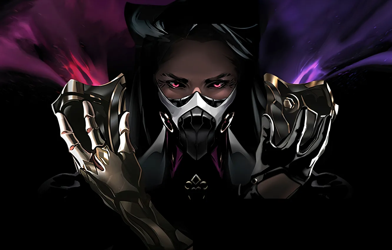 Фото обои магия, игра, свечение, дымка, game, character, персонаж, League of Legends