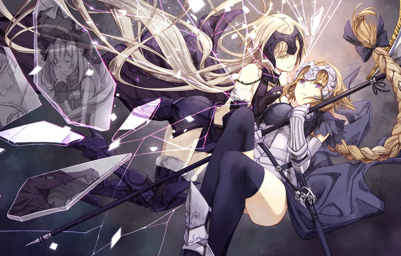 Фото обои девушки, аниме, Арт, Fate / Grand Order