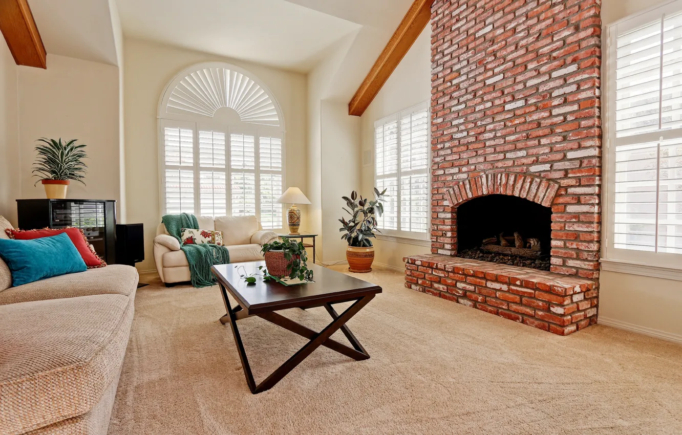 Фото обои дизайн, стиль, комната, интерьер, камин, гостиная