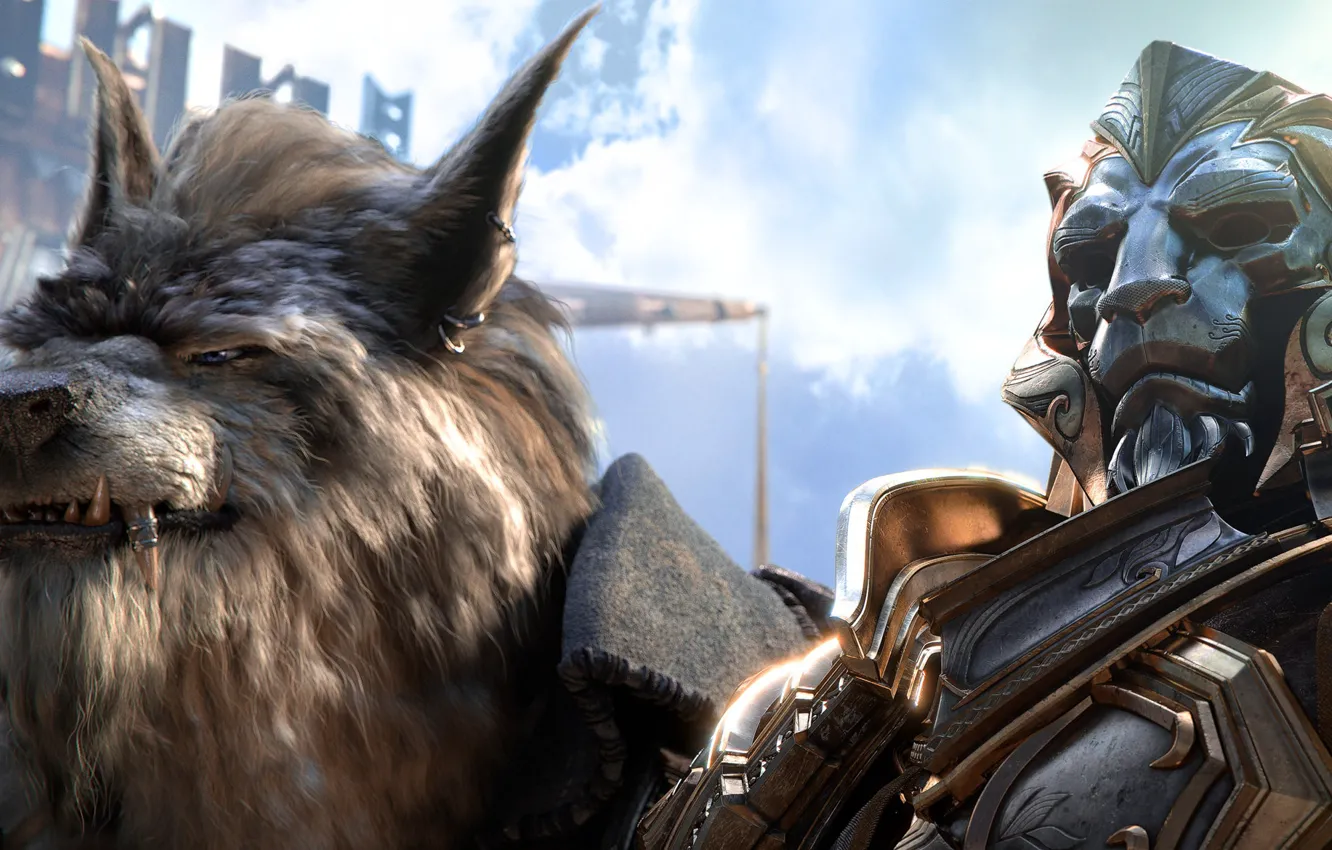 Фото обои World Of Warcraft, Vorgen, Anduin Rynn