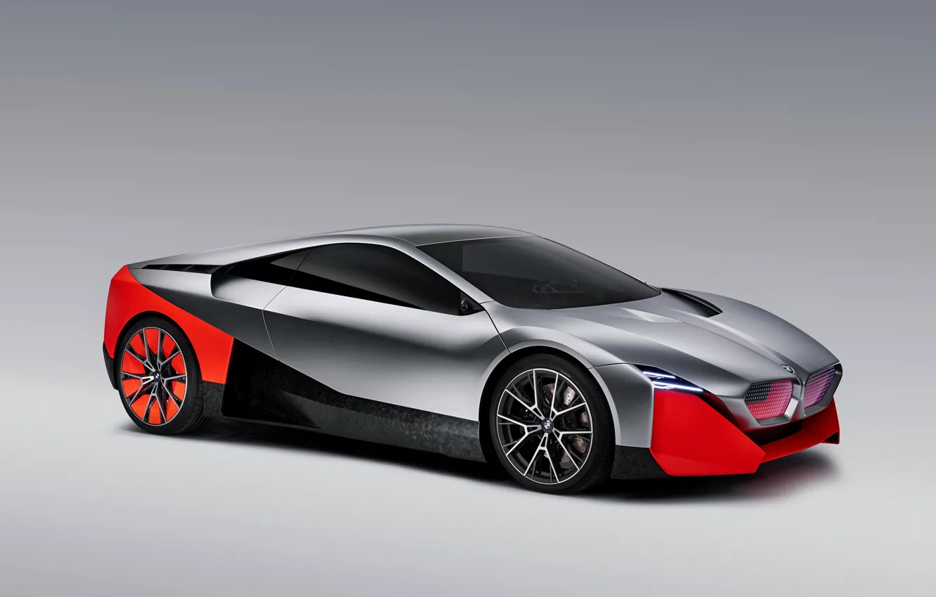 Фото обои фон, купе, BMW, 2019, двухдверное, Vision M NEXT Concept