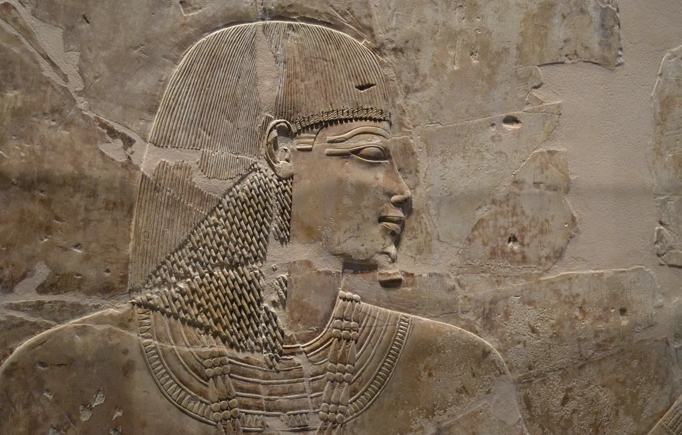 Фото обои egypt, sculpture, relief, khaemhat