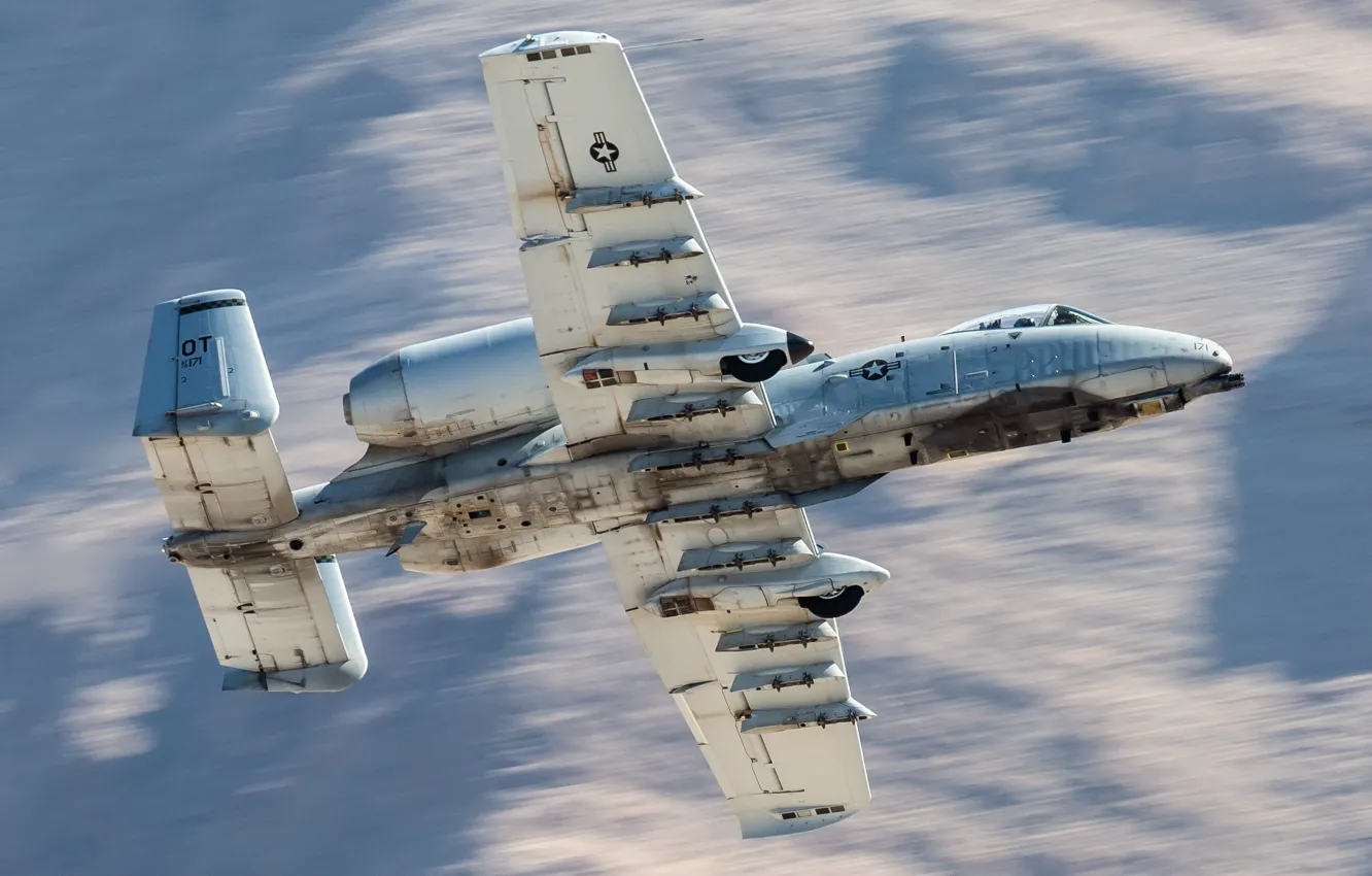 Фото обои Las Vegas, Nevada, A-10 Thunderbolt II, Aviation Nation Airshow