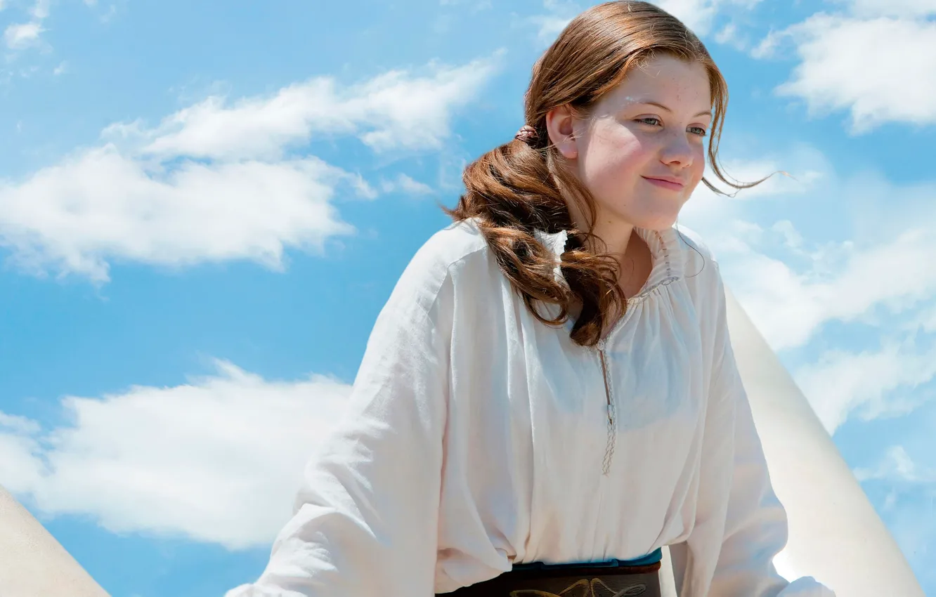 Фото обои Хроники Нарнии, The Chronicles of Narnia, Georgie Henley, Lucy Pevensie