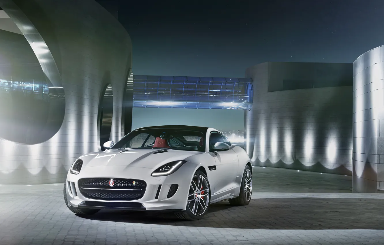 Фото обои Jaguar, F-Type, R-Coupe