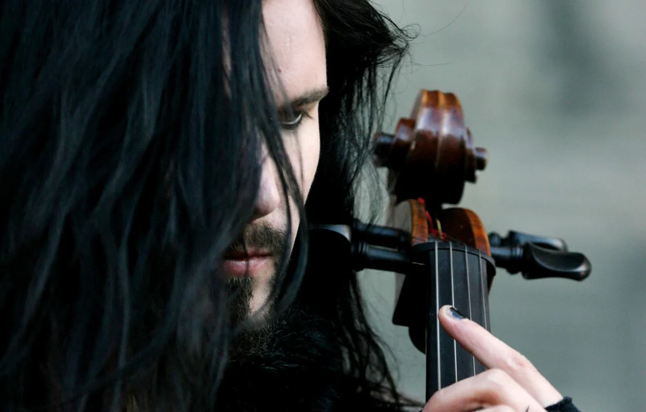 Фото обои Apocalyptica, Symphonic Metal, Perttu Kivilaakso, Cello Metal