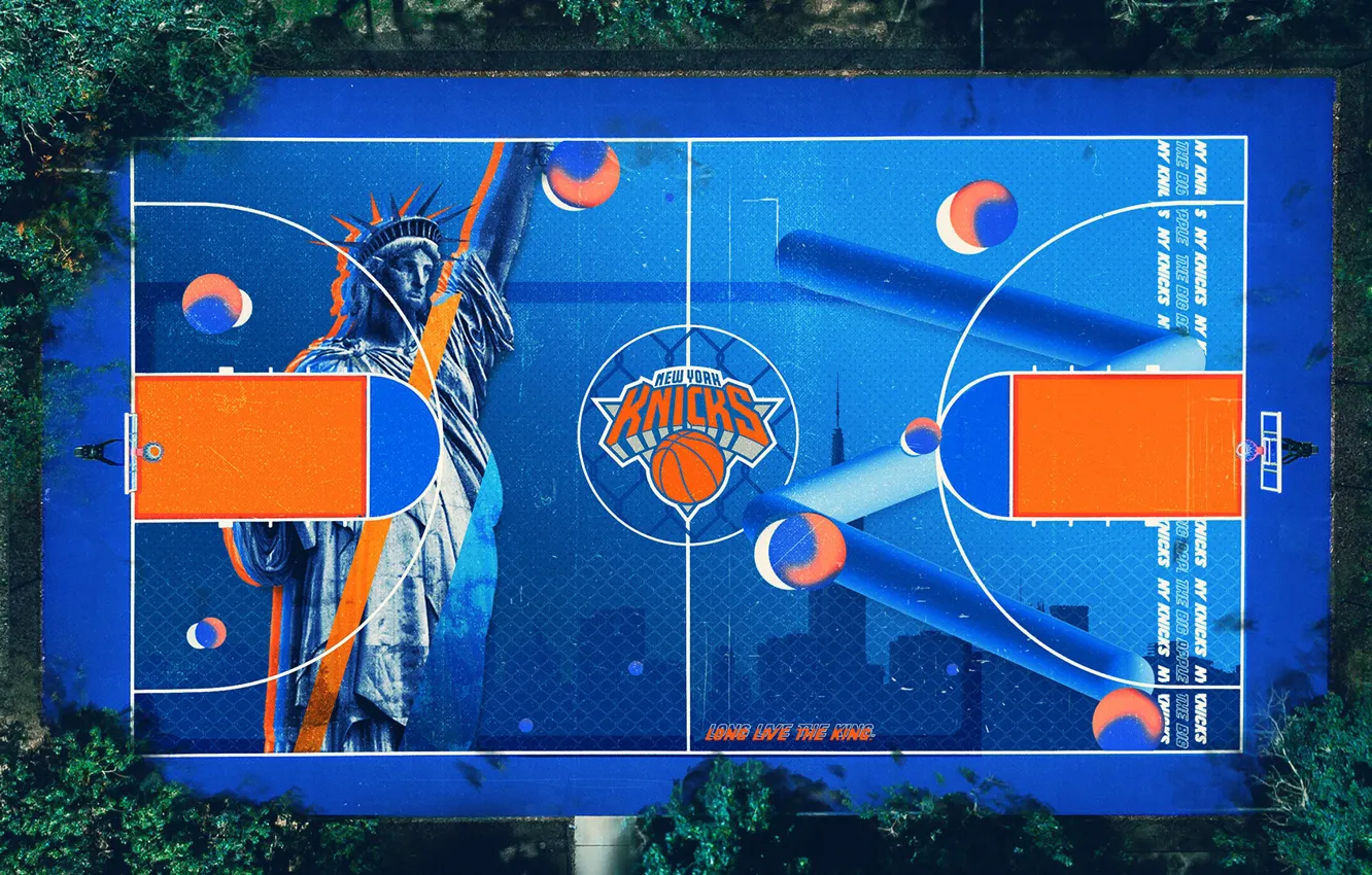 Фото обои Knicks, New York Knicks, Terry Soleilhac, by Terry Soleilhac