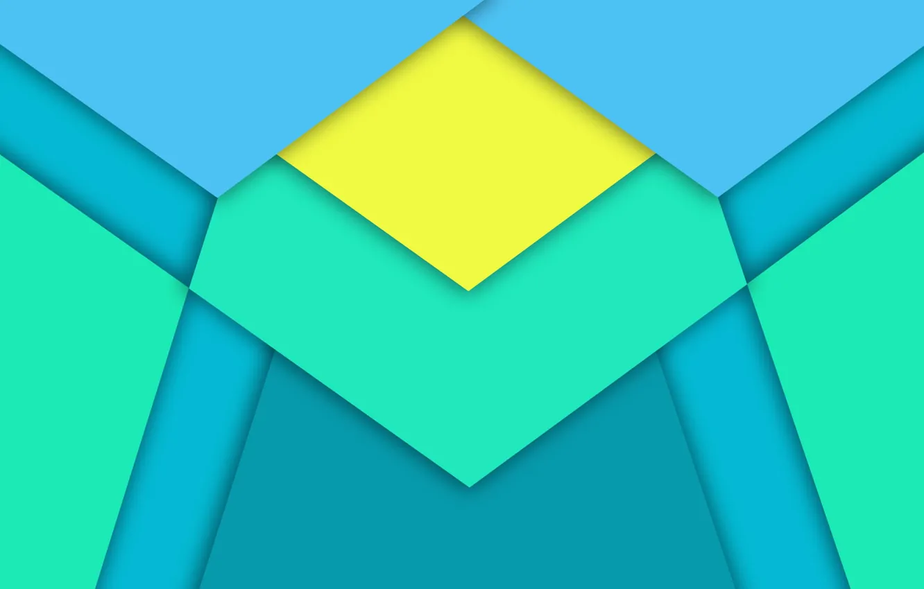 Фото обои Android, Blue, Design, 5.0, Line, Yellow, Lollipop, Stripes