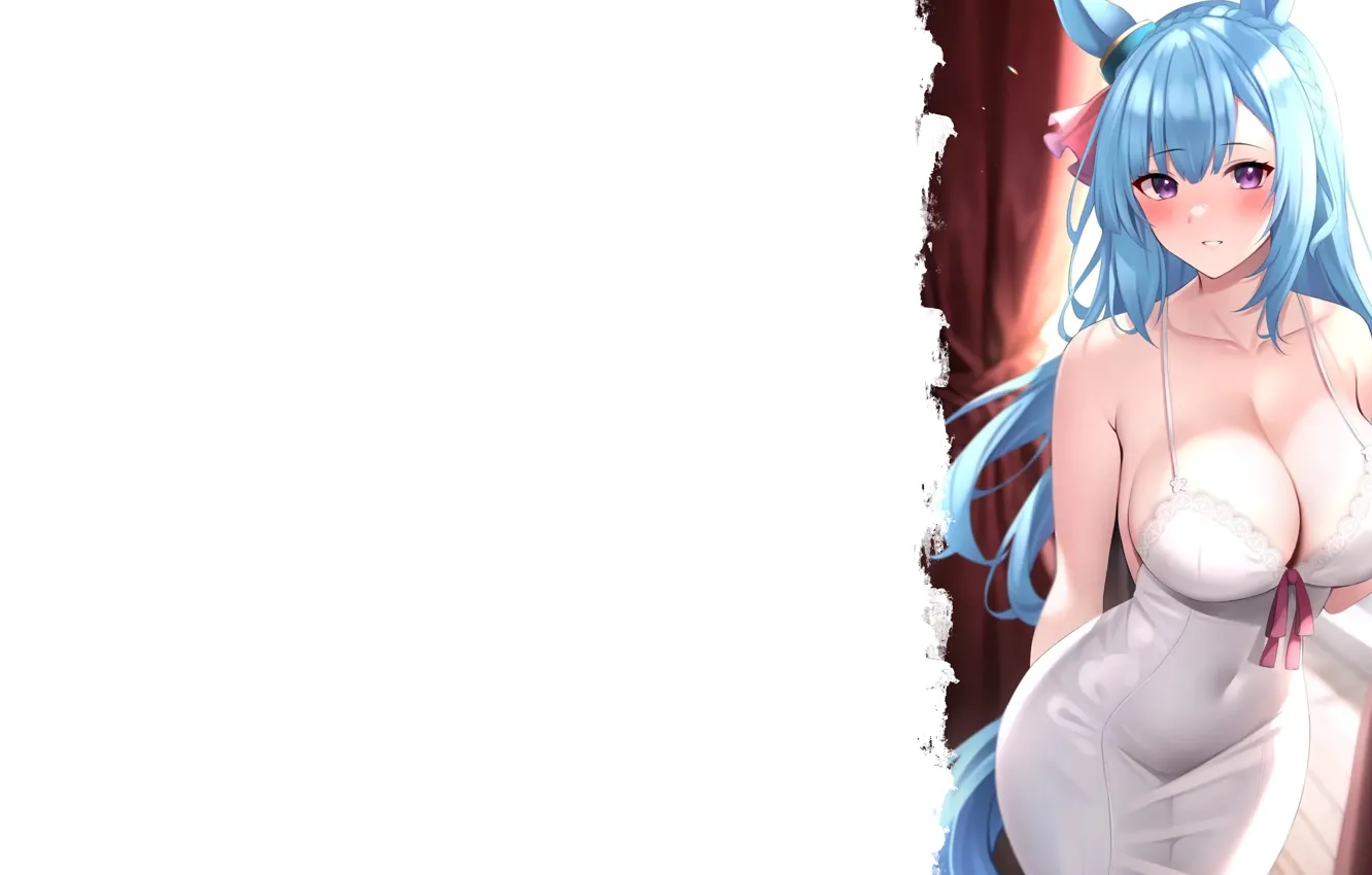 Фото обои kawaii, girl, sexy, boobs, anime, figure, pretty, big boobs