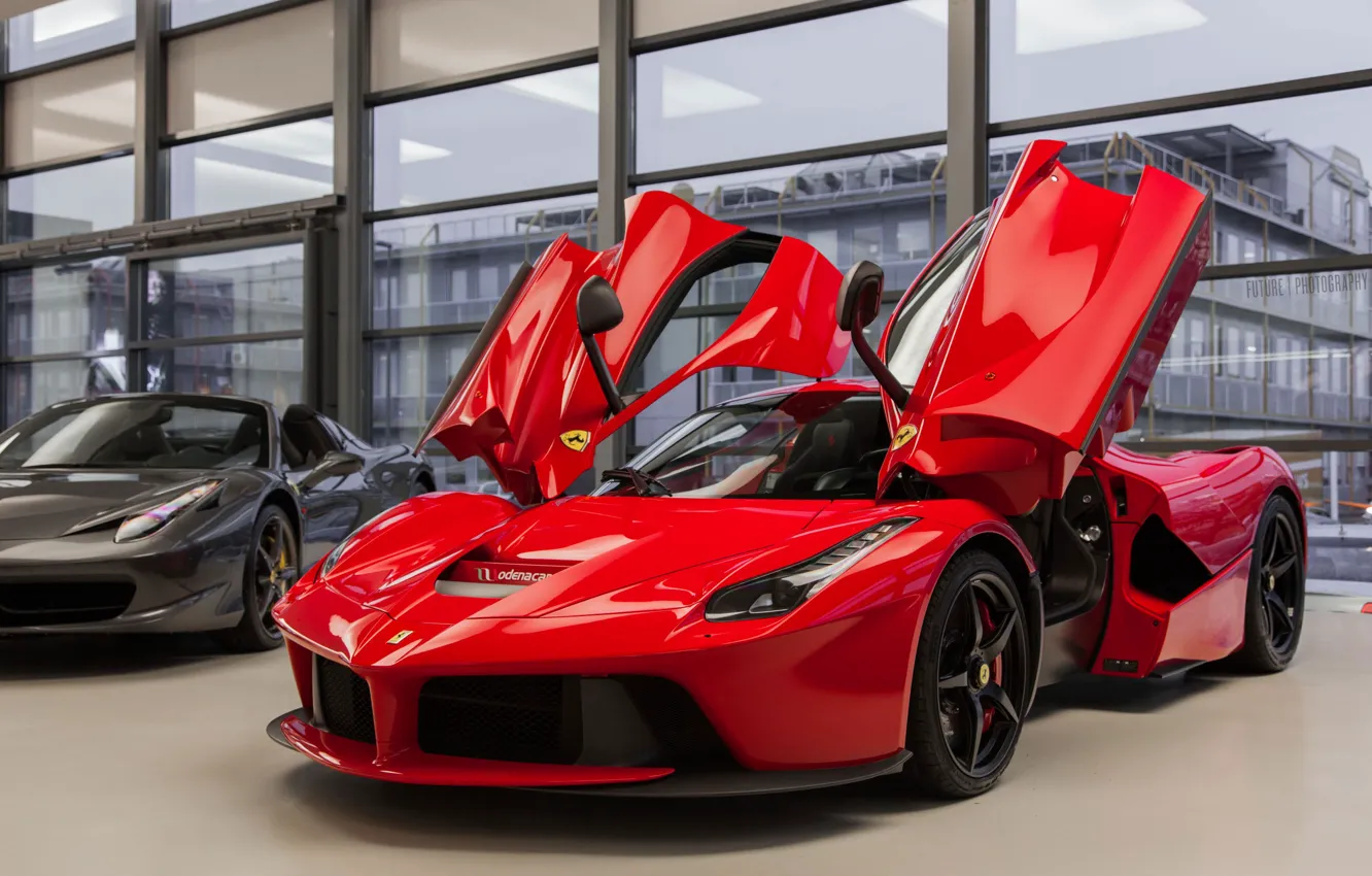 Фото обои Ferrari, 2013, LaFerrari, Ferrari F70/F150