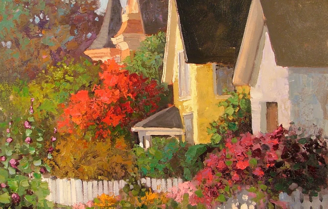 Фото обои арт, Sean Wallis, Street Abounding
