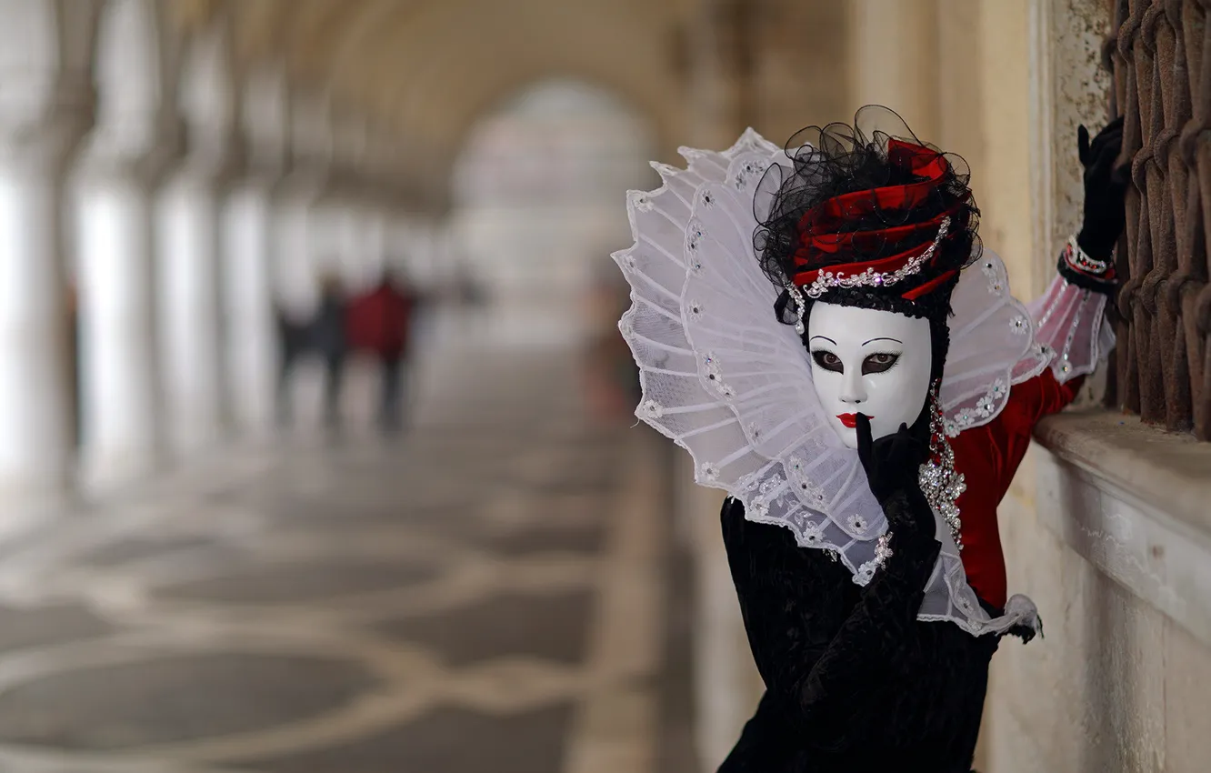 Фото обои фон, маска, Carnevale di Venezia