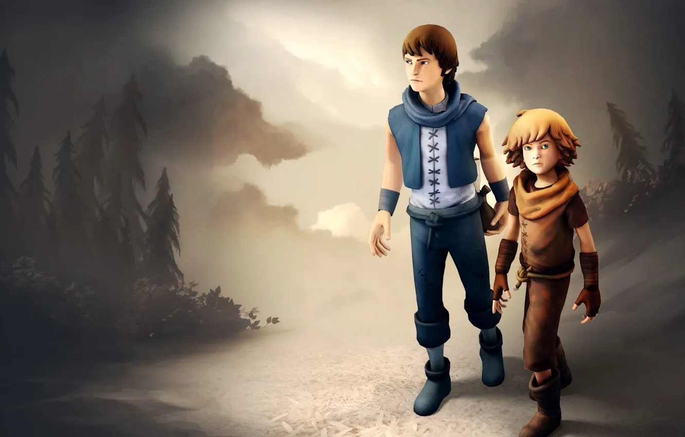 Фото обои Starbreeze Studios, 505 Games, Brothers A Tale of Two Sons