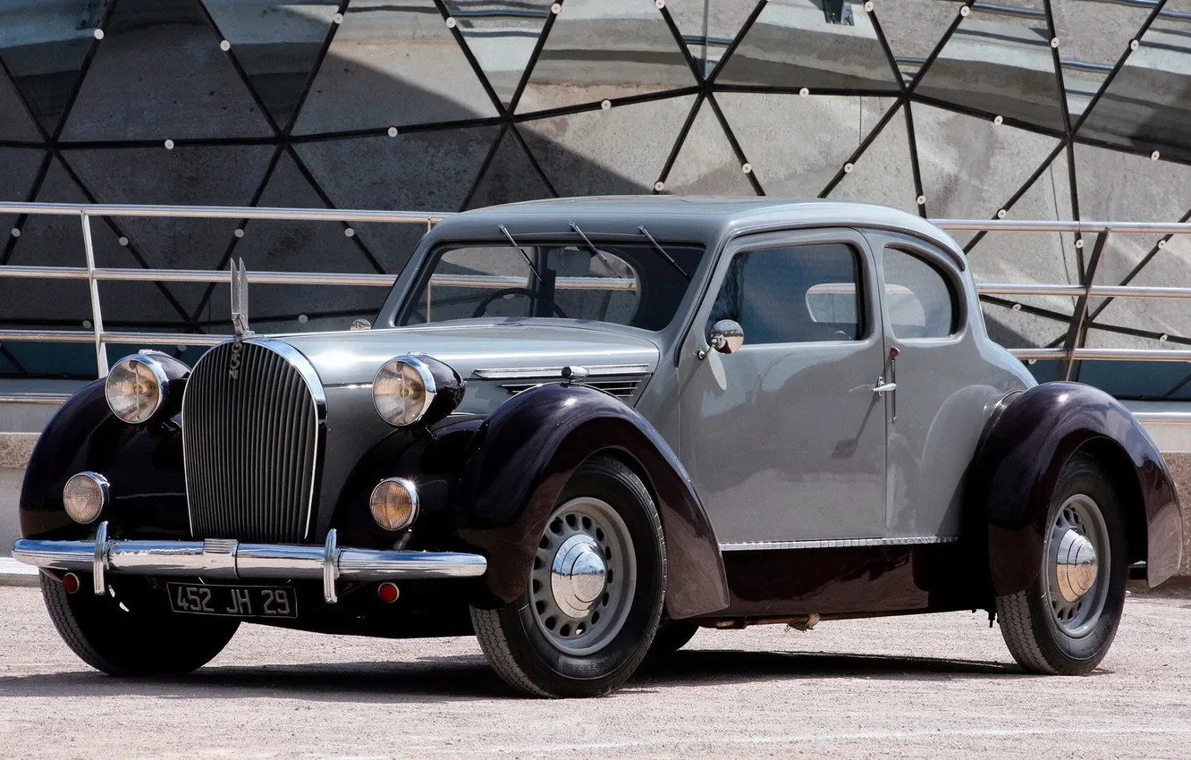 Фото обои ретро, старая, 1939, voisin, c30-s-coupe