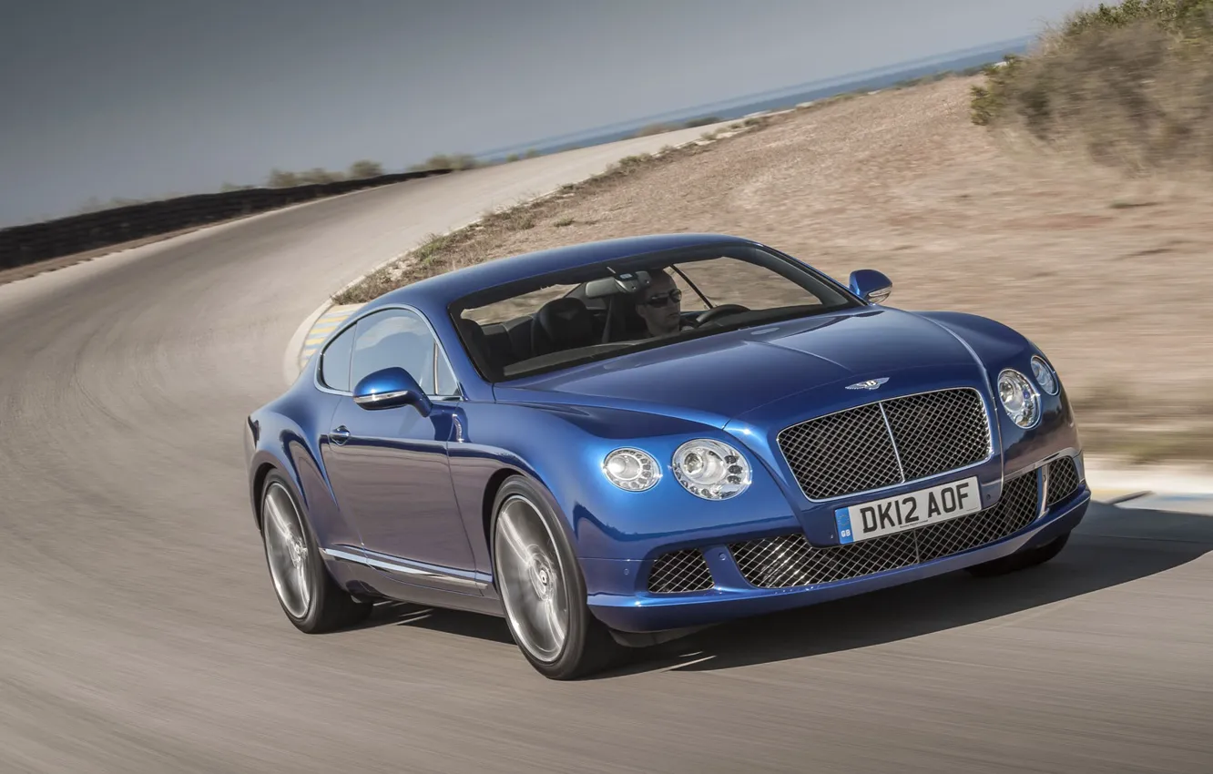 Фото обои дорога, Bentley, Continental, GT Speed