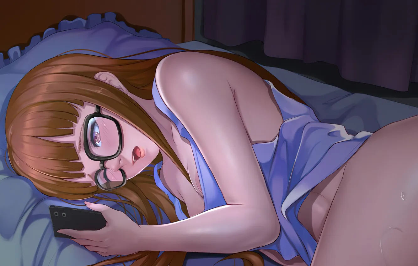 Фото обои anime, Persona 5, Character, Futaba Sakura