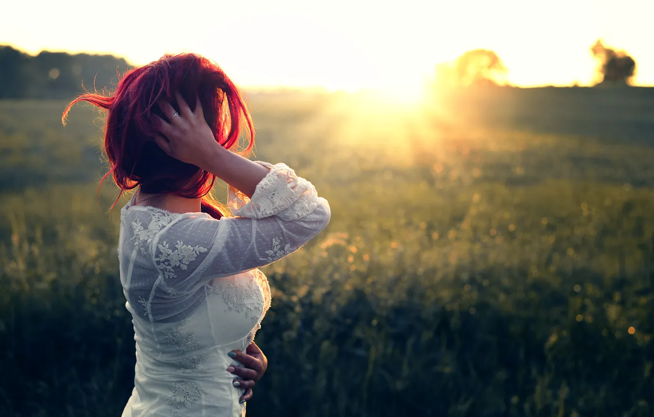 Фото обои грудь, девушка, солнце, Miss Froggi, soulful