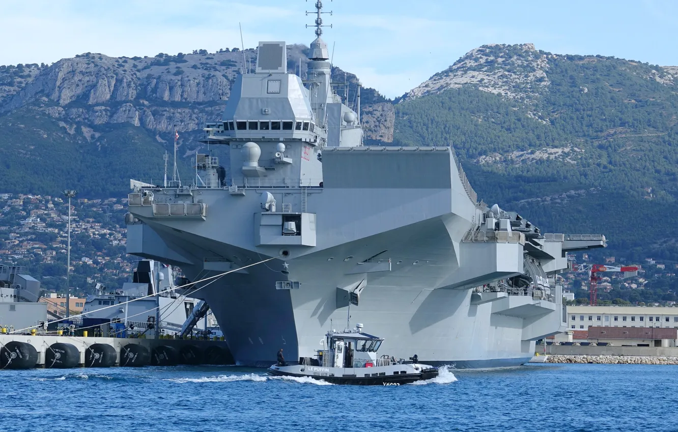 Фото обои УДК, ВМС Италии, LHD Trieste