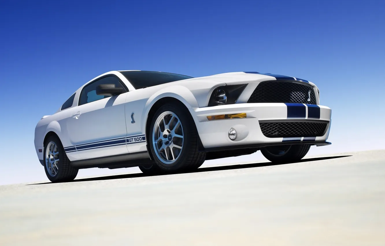 Фото обои widescreen, Mustang, Shelby, ford, auto wallpapers, Cobra GT500