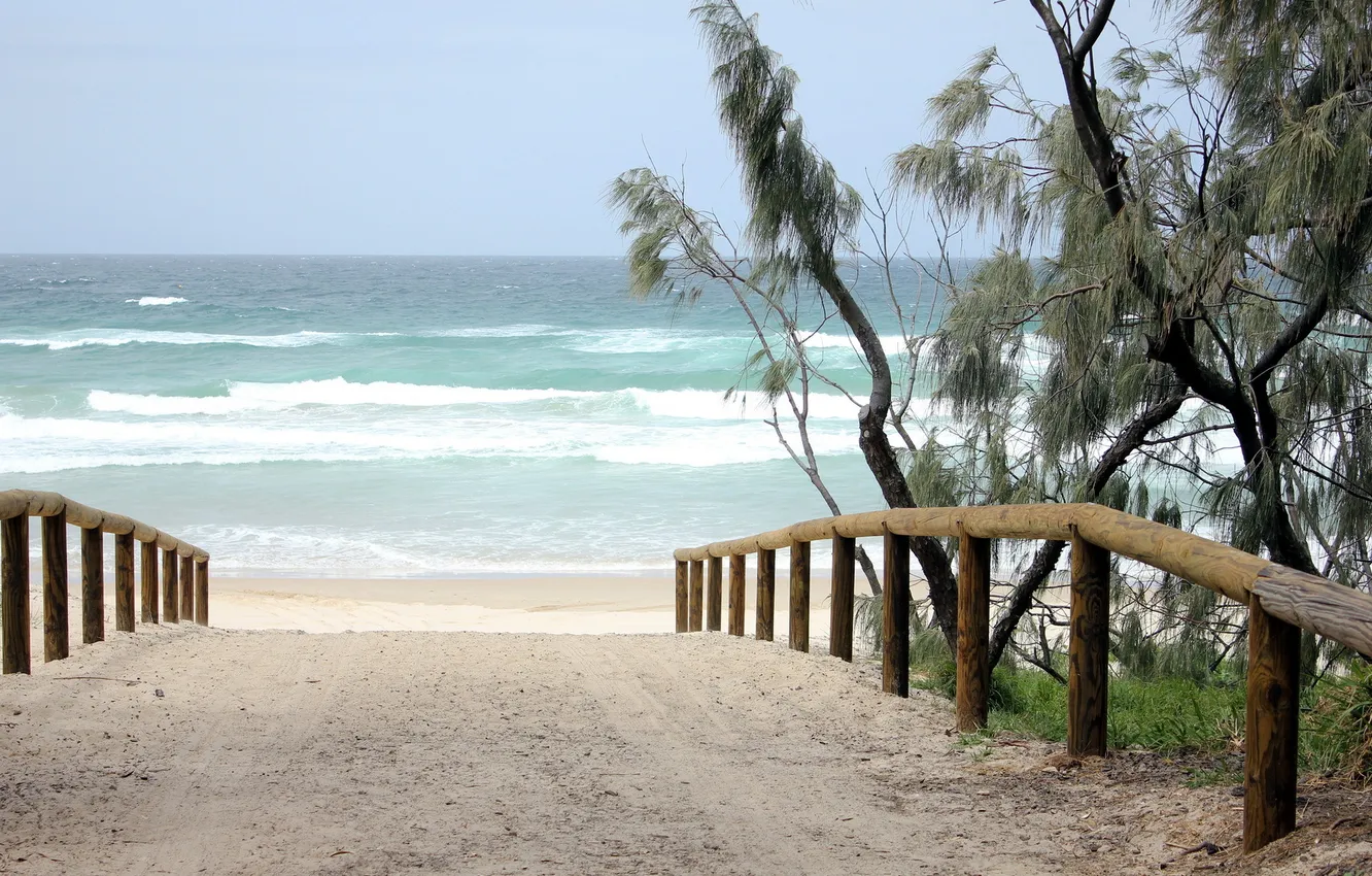 Фото обои Australia, Peregian Beach, Shades of the Pacific Ocean