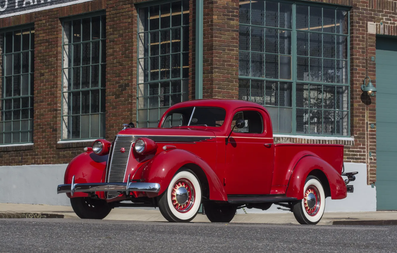 Фото обои пикап, передок, 1937, Studebaker, Coupe-Express, Model J5