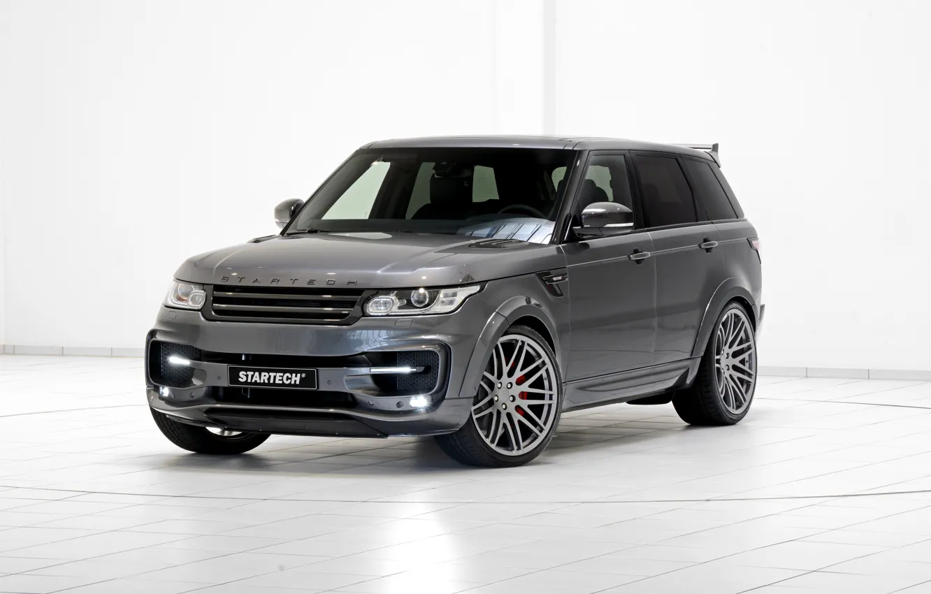 Фото обои спорт, Land Rover, Range Rover, Sport, ленд ровер, рендж ровер, 2013, Startech