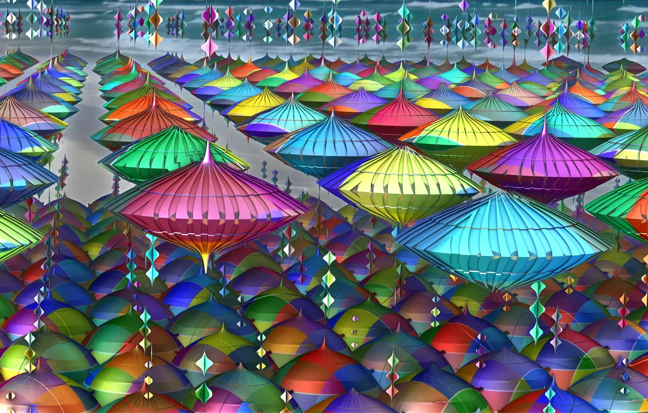 Фото обои абстракция, цвет, wallpapers, 3d графика