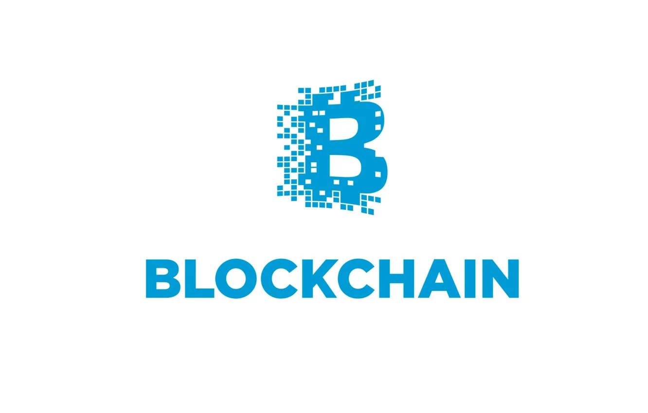 Фото обои белый, фон, голубой, white, blue, fon, blockchain, блокчейн