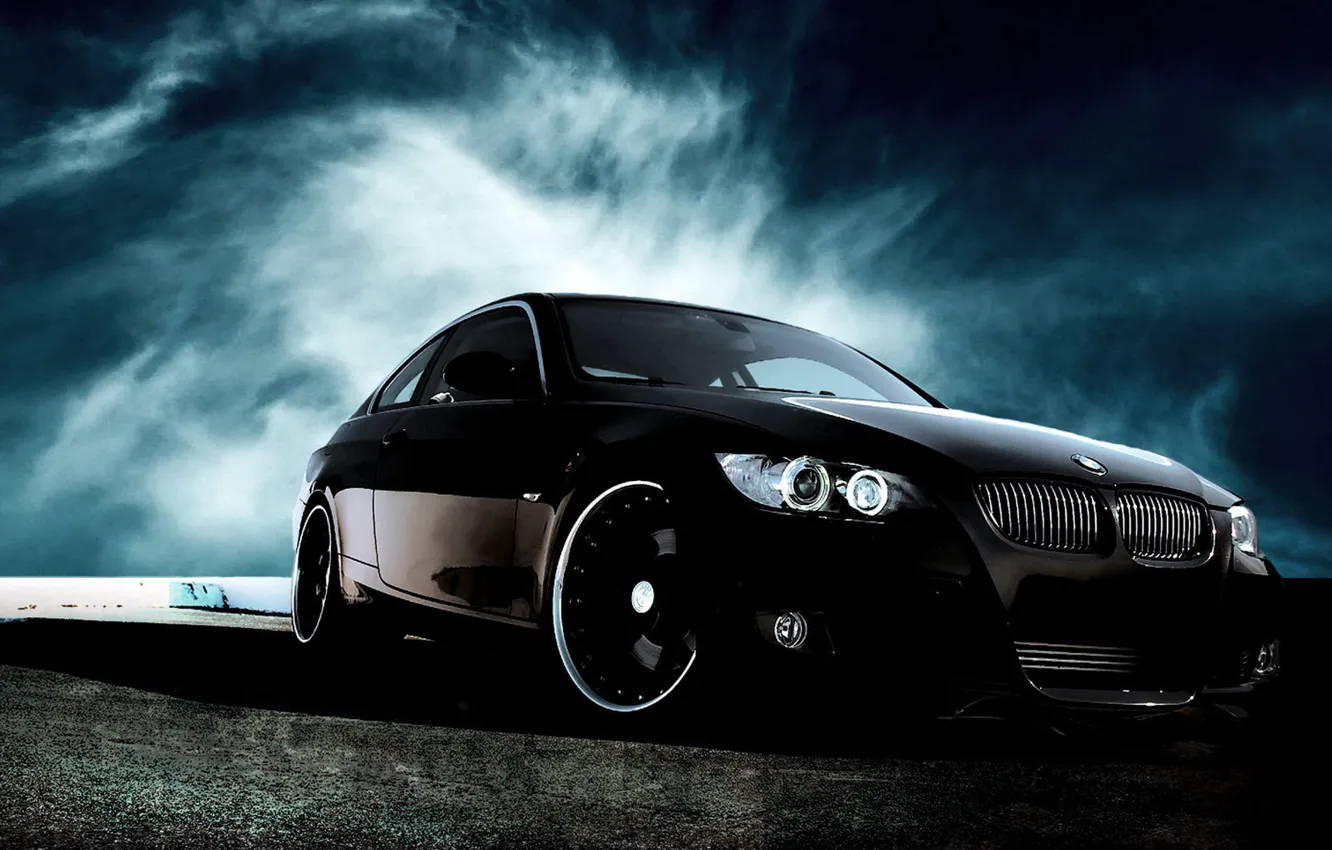 Фото обои купе, BMW E92, модификация кузова пятого поколения, BMW 3-ей серии