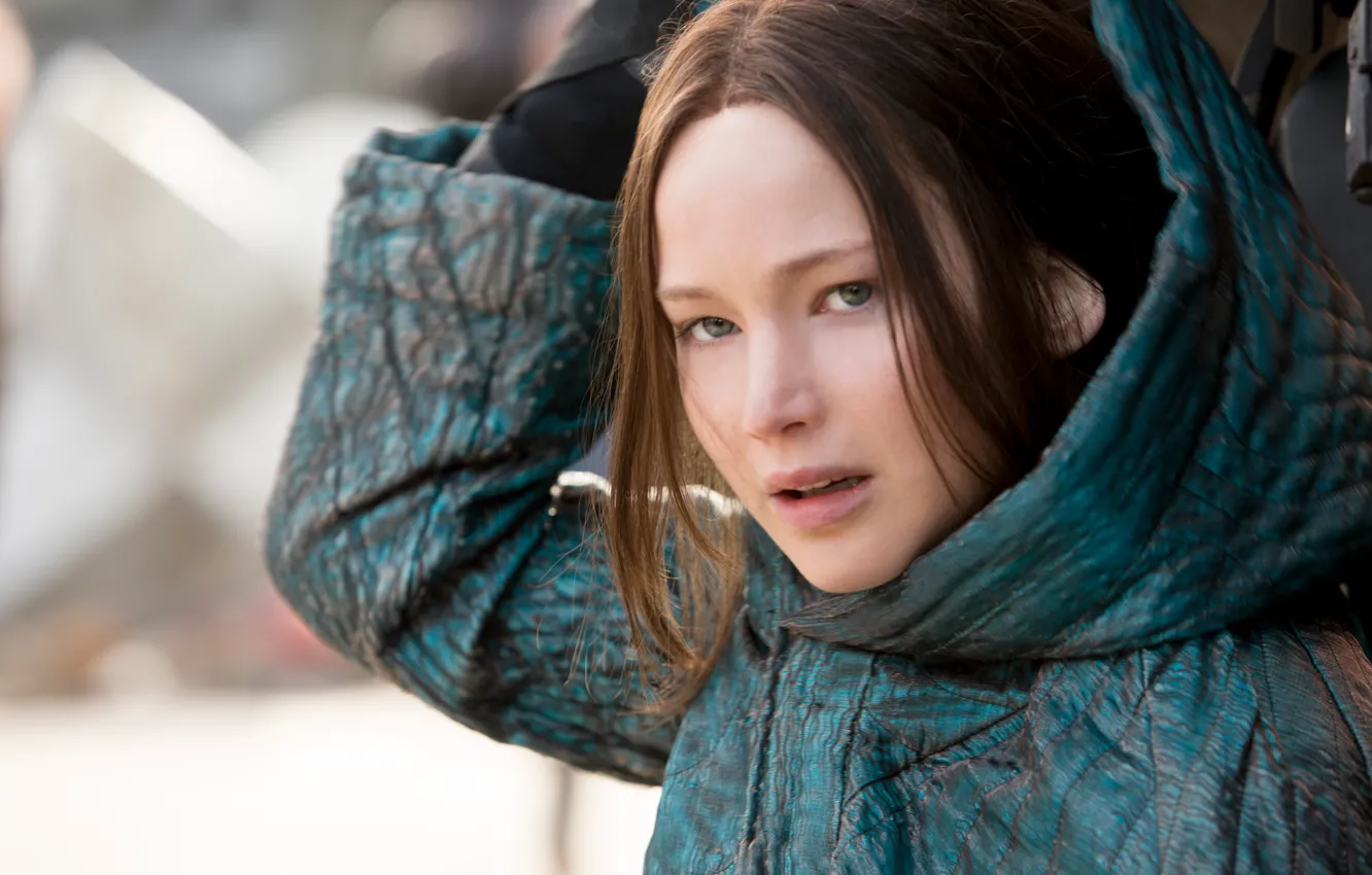 Фото обои Jennifer Lawrence, Katniss Everdeen, Голодные игры:Сойка-пересмешница, The Hunger Games:Mockingjay - Part-2