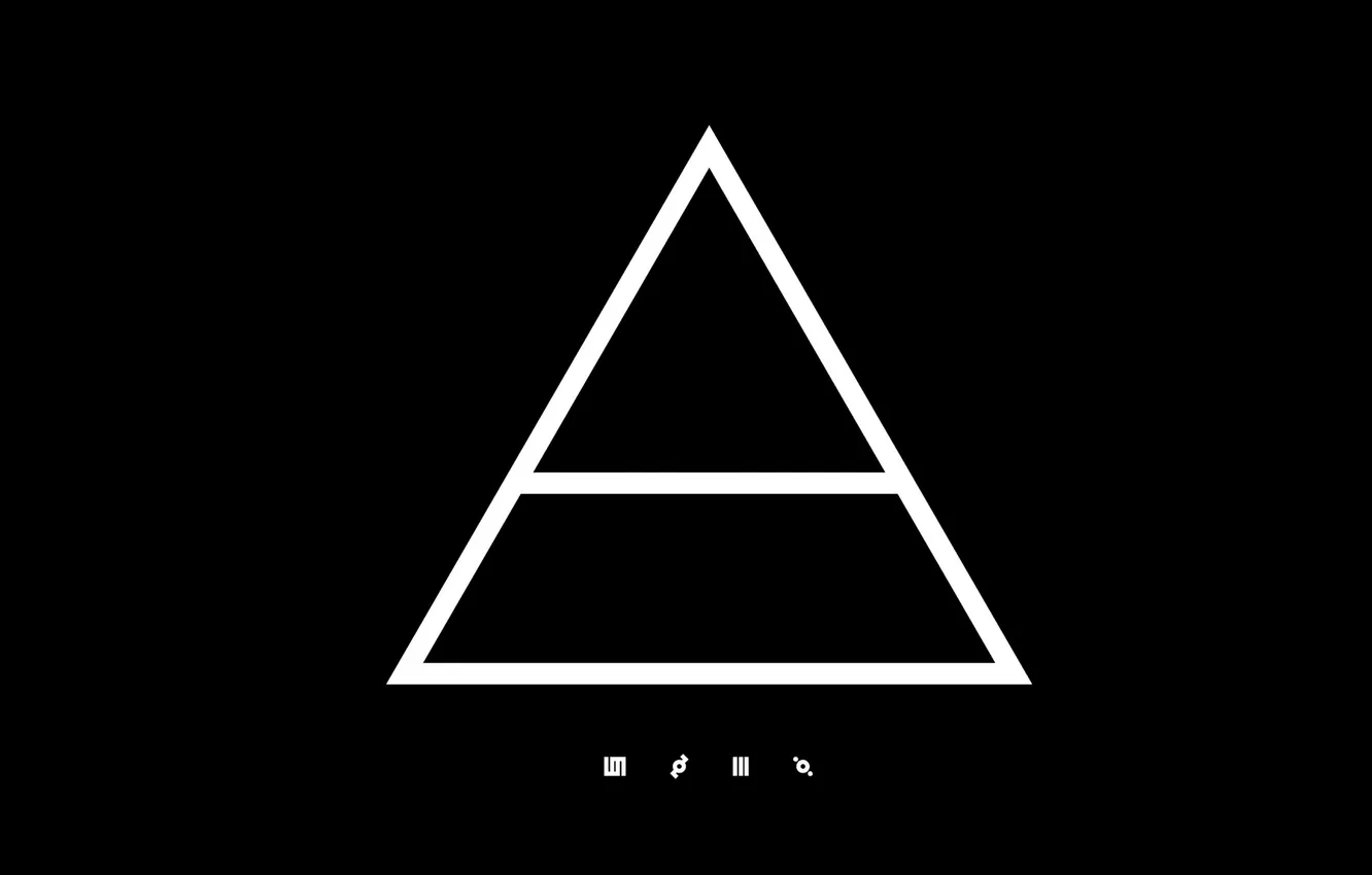 Фото обои музыка, логотип, группа, черный фон, 30 Seconds to Mars