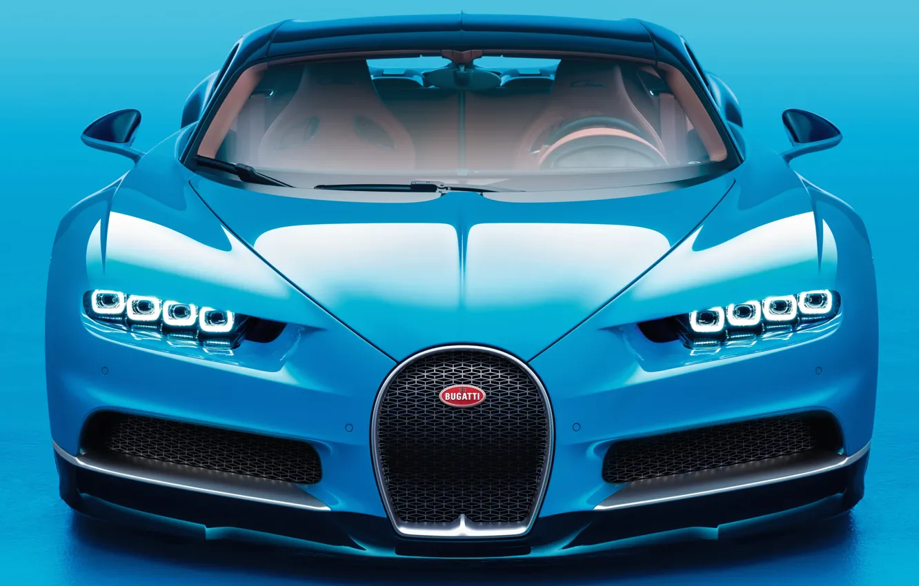 Фото обои Bugatti, avto, 2016, chiron