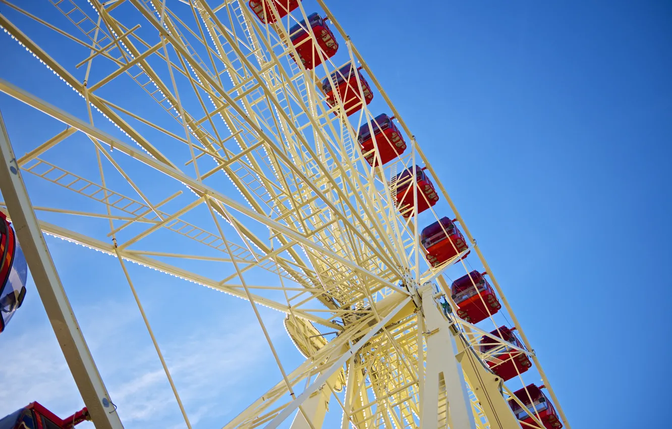 Фото обои Ferris Wheel, Western Australia, Fremantle, Amusement Park, Theme Park